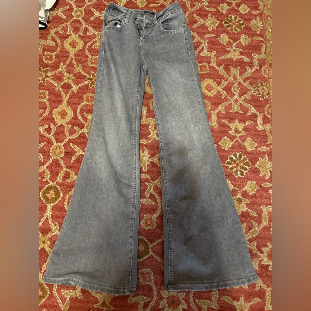 Wild Fable Charcoal Wide Leg Jeans